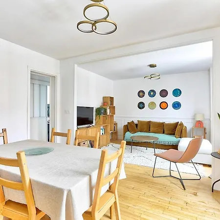 Lägenhet Modern And Calm 2 Bedroom T3 Paris