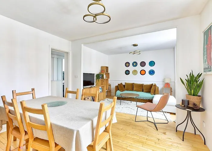 Lägenhet Modern And Calm 2 Bedroom T3 Paris